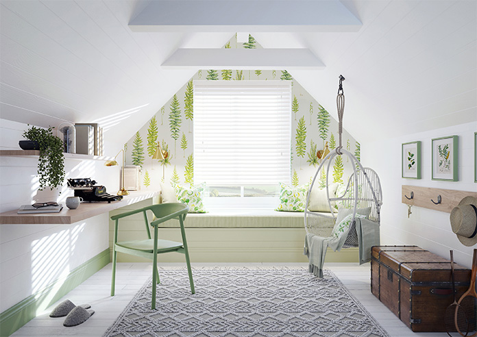 Cotswold, Ghost White - Motorised Venetian Blind - Image 6